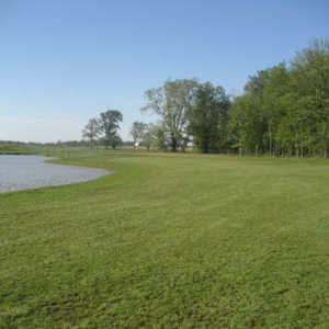 Empire Springs GC: practice green