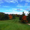 A view of a tee at Tyandaga Golf Course.