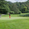A view of a green at Horseshoe Resort.