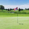 View from a green at Innisfil Creek Golf Course.