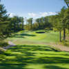 A spring day view from a tee at Eagles Nest Golf Club.