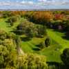 Aerial view from Peel Village Golf Club.