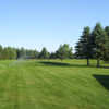 A view of a green at White Pines Golf & Fishing.