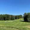 View from the 14th green towards the 18th at Timber Ridge Golf Course.