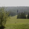 A view of the 14th green at Highland Course from Oak Hills Golf Club