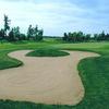 A view of the 18th hole at Nation View Golf Course