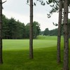 A view of green #1 at Six Foot Bay Resort Golf Club