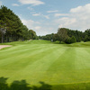 A view of green #11 at Six Foot Bay Resort Golf Club