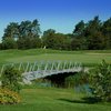 A view over the bridge of green #14 at Mystic Ridge from Oakville Executive Golf Course