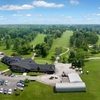 Aerial view of the clubhouse at Willodell Golf Club of Niagara