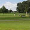 A view of the driving range at Cornwall Golf and Country Club