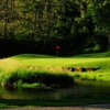 A view over the water of a green at Beaverdale Golf Club