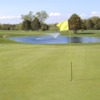 A view of the 1st hole at Oshawa Airport Golf Club