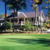 A view of green #18 at The Rock Golf Club