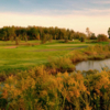 A view of fairway and green #6 at Innisfil Creek Golf Course