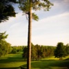 A view of tee #1 and fairway #18 at Craigowan Golf Club.