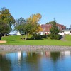 Amherstview GC: Clubhouse seen from #9