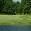 A view of the 8th green at Simon from Wardsville Golf Club
