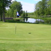 Water come into play on may holes at Smiths Falls Golf and Country Club. A view of the signature hole (16th green)