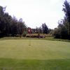 Flower bed behind 8th green at Beckwith Golf Club