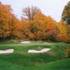 An autumn view of a hole at Thornhill Golf & Country Club