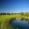 A view of fairway #3 at East Wing from Cardinal Golf Club