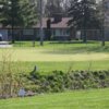 A view of a green at Little River Golf Course