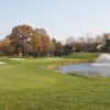 A view of green #4 at Pointe West Golf Course