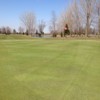 A view of a hole at Orchard View Golf Course