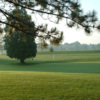 A view of a hole at Cambridge Golf Club