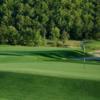 A view of a green at Camelot Golf & Country Club