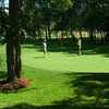 Owl 9 at Whisky Run: Golfers on 9th green