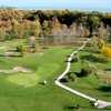 Fox Nine at Whisky Run GC: aerial view of the 6th green