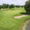 Pelham Hills GCC: aerial view of the 16th green