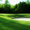 View of the 4th green and bunker at Wellington on the Lake Golf Course