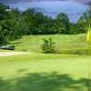 Indian Hills GC: View from the green of the par-4 2nd hole.