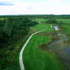 Links at New England: Aerial shot of #12