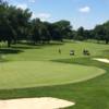 A view of a hole protected by bunkers at Galt Country Club