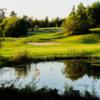 A view of the 15th hole at Kenora Golf and Country Club.