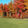 A fall day view from a tee at Glengarry Golf and Country Club
