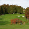 A view of the 14th hole at Lakeridge Links Golf Course
