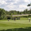 A view of a green at Puslinch Lake Golf Course
