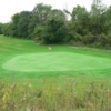 A view of the 2nd green at Homestead Golf Club