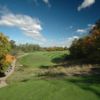 A fall day view of a fairway at Glendale Golf and Country Club