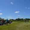 A view of a tee at Mattawa Golf Course