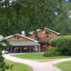 A view of the clubhouse at Brookwood Brae