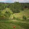 A view from a tee at Onaping Golf & Beach Club