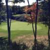 A view of a green at Crimson Ridge Golf Resort