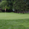 A view of a green at Turkey Point Provincial Park Golf Course