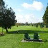 A view of a tee at Bushwood Golf Club